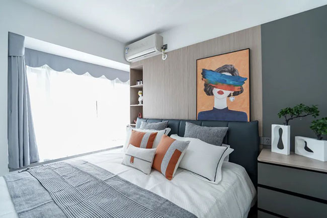 78㎡兩居室，巧妙打造超大收納空間，還能擁有獨立衣帽間